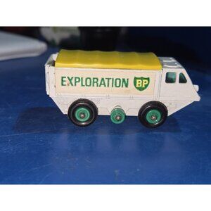 Lesney England Matchbox No. 61 Alvis Stalwart BP Exploration 2 missing wheels